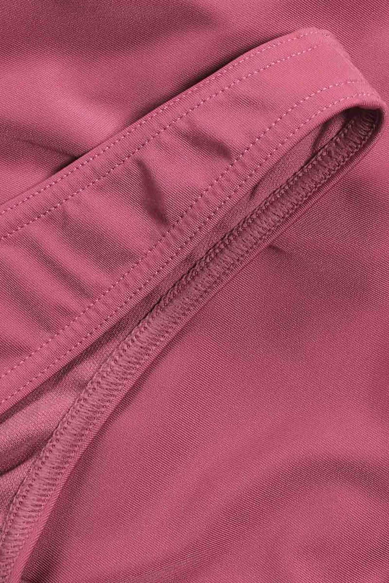 Vestido De Baño U-Back Logo Deep Coral Mujer