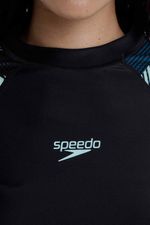 Camiseta Manga Larga Sunshine High Tide Negro Mujer