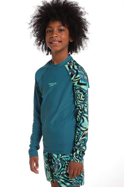 Camiseta Manga Larga Sunshine Mazes-Twirls Junior Masculino