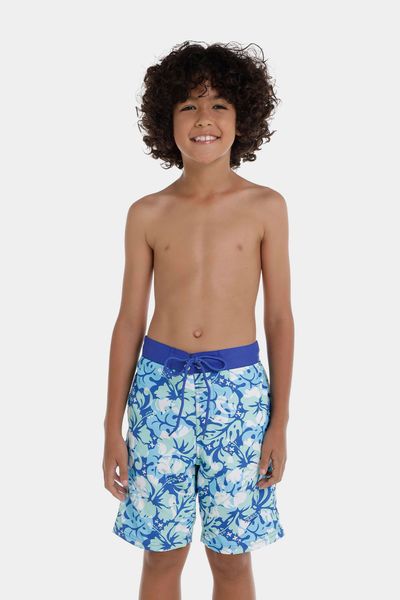 Pantaloneta Kapua Floral 17 Pulgadas Junior Masculino