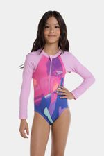 Vestido De Baño Manga Larga Multi Tide Multicolor Junior Femenino