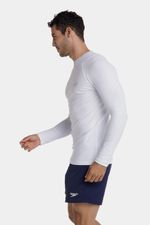 Camiseta Manga Larga Sunshirt Blanca Hombre