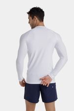 Camiseta Manga Larga Sunshirt Blanca Hombre