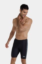 Pantaloneta De Baño Jammer Leaf Spring Negro Hombre