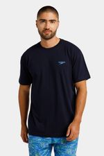 Camiseta Manga Corta Aqua Terrain Azul Hombre