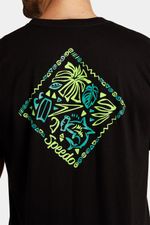 Camiseta Manga Corta Icons Alfalfa Negro Hombre