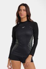 Camiseta Manga Larga Sunshine Boom ShadowNegro  Mujer