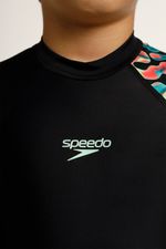 Camiseta Manga Larga Sunshine River Twirl Junior Negro Masculino