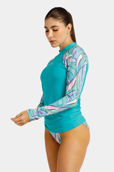 Camiseta Manga Larga Sunshine Tropic Collage Mujer