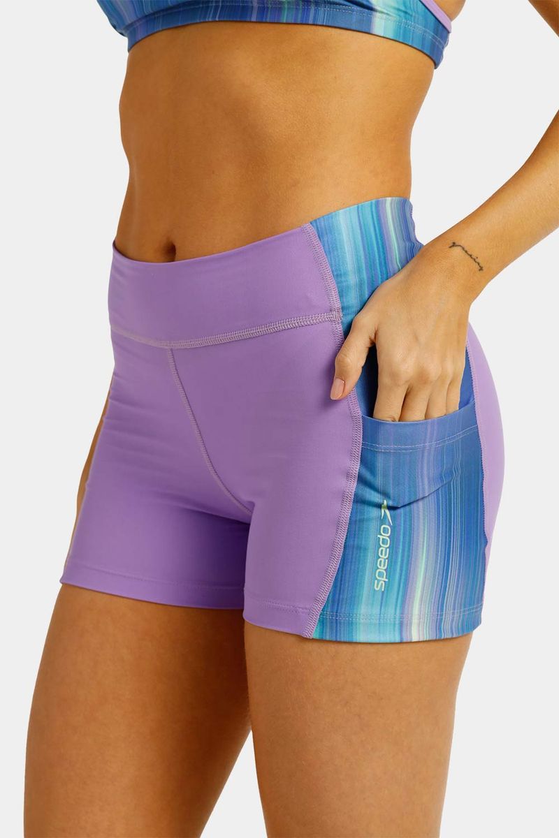 Leggings Corto Idle Waterfall Multicolor Mujer