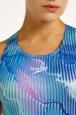 Vestido De Baño Powerback Vented Glow Sweet Multicolor Mujer