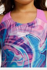 Vestido De Baño Splashback Marble Ombre Junior Multicolor Femenino