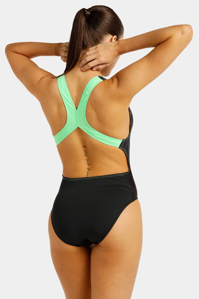 Vestido De Baño Powerback Hyperboom Mujer