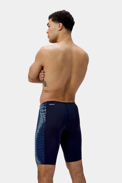 Pantaloneta De Baño Jammer Tech Panel Sugar Blue Hombre