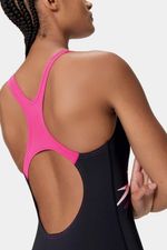 Vestido De Baño Medley Logo Medalist Negro Mujer