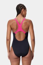 Vestido De Baño Medley Logo Medalist Negro Mujer