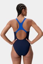 Vestido De Baño Medley Logo Medalist Azul Mujer