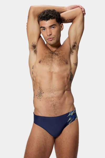 Pantaloneta De Baño Brief Medly Logo 7Cm Hombre