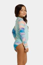 Camiseta Manga Larga Sunshine Glassy Sunrise Verde Junior Femenino