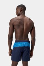 Pantaloneta Sport Panel Lagoon Blue 16 Pulgadas Azul Hombre