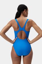 Vestido De Baño Placement Muscleback Lagoon Azul Mujer