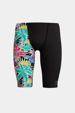 Pantaloneta De Baño Jammer V-Cut Tropicana Negro Hombre