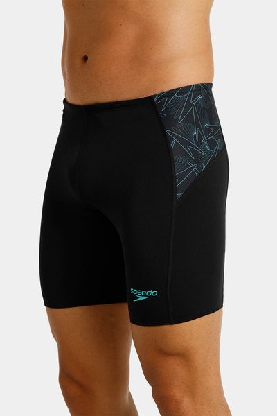 Pantaloneta De Baño Jammer Black Spiral Boom Hombre