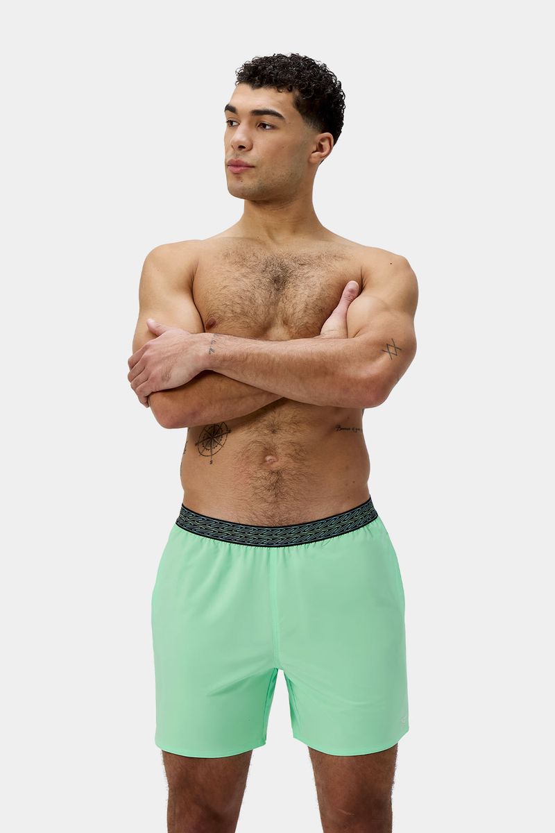 Pantaloneta Hyperboom Band Alfalfa Green 16 Pulgadas Verde Hombre