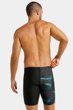 Pantaloneta De Baño Jammer Emerald Dot Mesh Negro Hombre