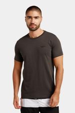 Camiseta Manga Corta Reefline Gris Hombre