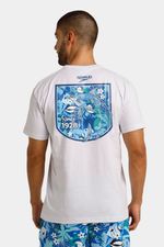 Camiseta Manga Corta Marlin Resort Blanco Hombre
