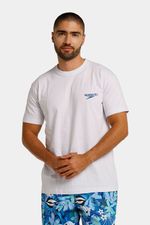 Camiseta Manga Corta Marlin Resort Blanco Hombre