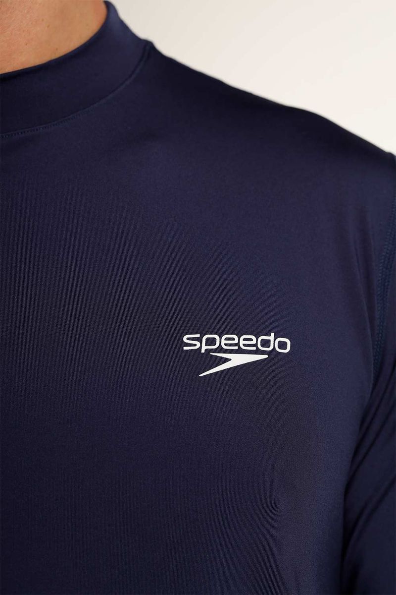 Camiseta Manga Larga Sunshirt Aqua Terrain Azul Hombre