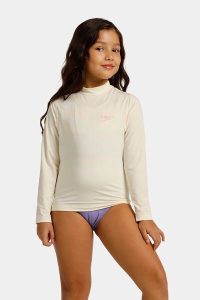 Camiseta Manga Larga Sunshirt Peony Hibiscus Junior Femenina