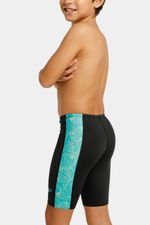 Pantaloneta De Baño Jammer Turquoise Spiral Boom Junior Negro Masculino