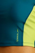 Crop Top Manga Larga Sunshine Electric Lime Verde Mujer