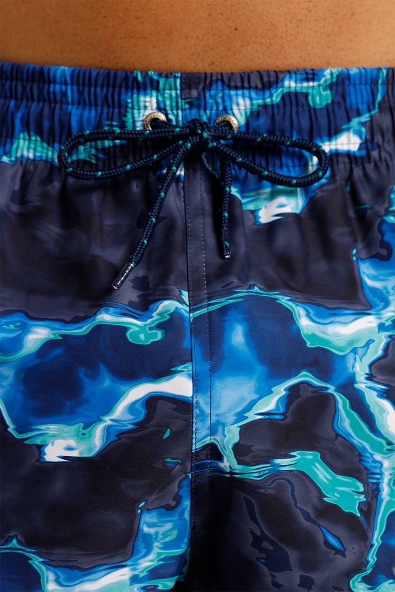 Pantaloneta Water World 18 Pulgadas Multicolor Hombre