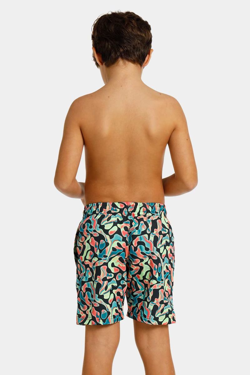 Pantaloneta River Twirl 15 Pulgadas Junior Multicolor Masculino