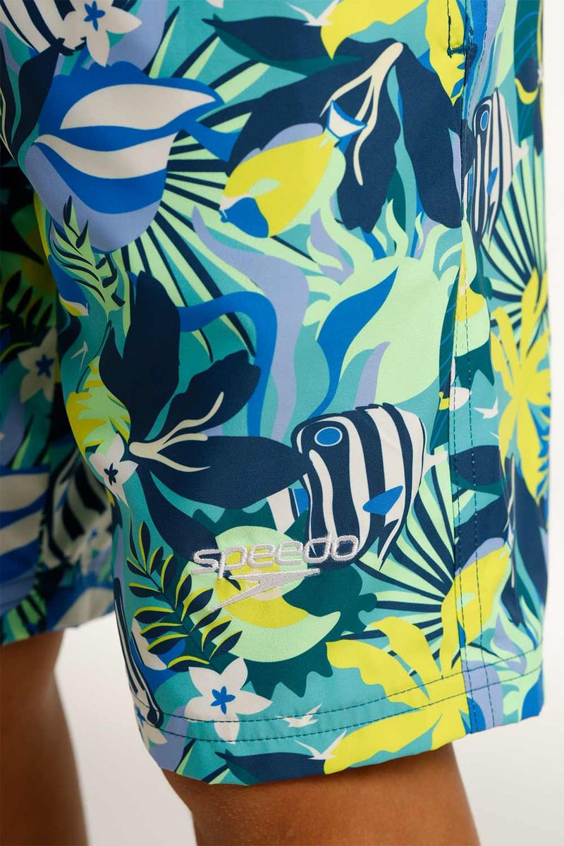 Pantaloneta Oceanic Patch Gem 17 Pulgadas Junior Multicolor Masculino