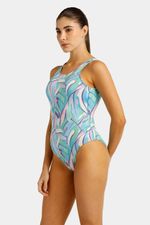 Vestido De Baño U-Back Tropic Collage Multicolor Mujer