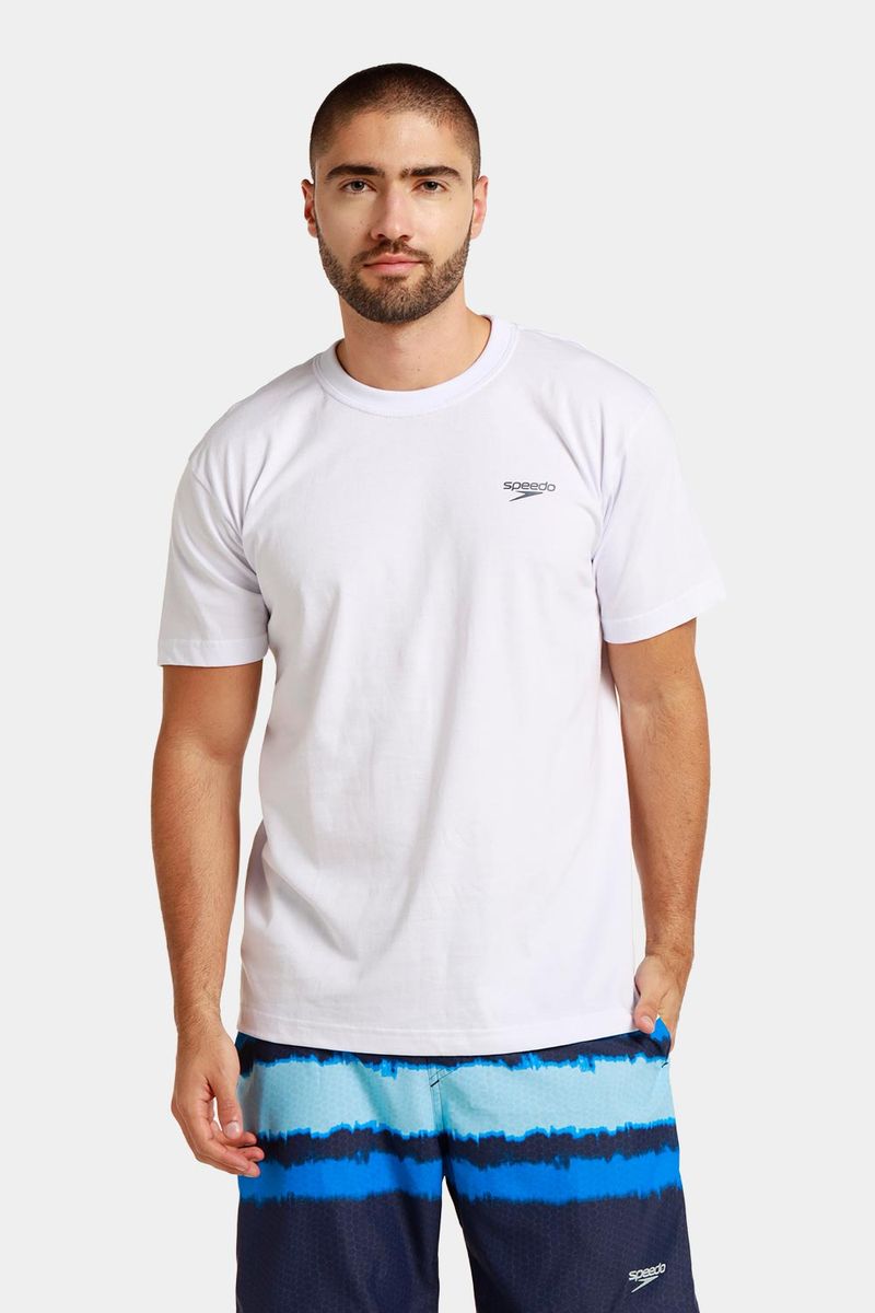 Camiseta Manga Corta Marine Shadow Blanco Hombre