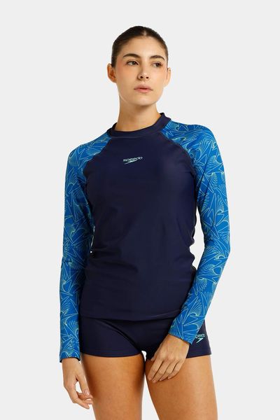 Camiseta Manga Larga Sunshine Lagoon Spiral Mujer