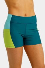 Leggings Corto Electric Lime Verde Mujer