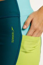 Leggings Corto Electric Lime Verde Mujer