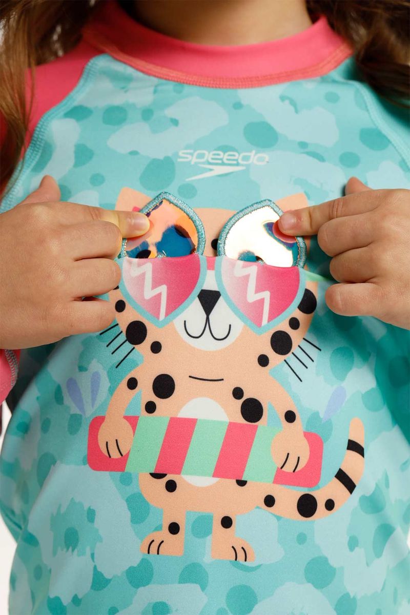 Set De Vestido de baño Cutie Roar Bebé Multicolor Femenino