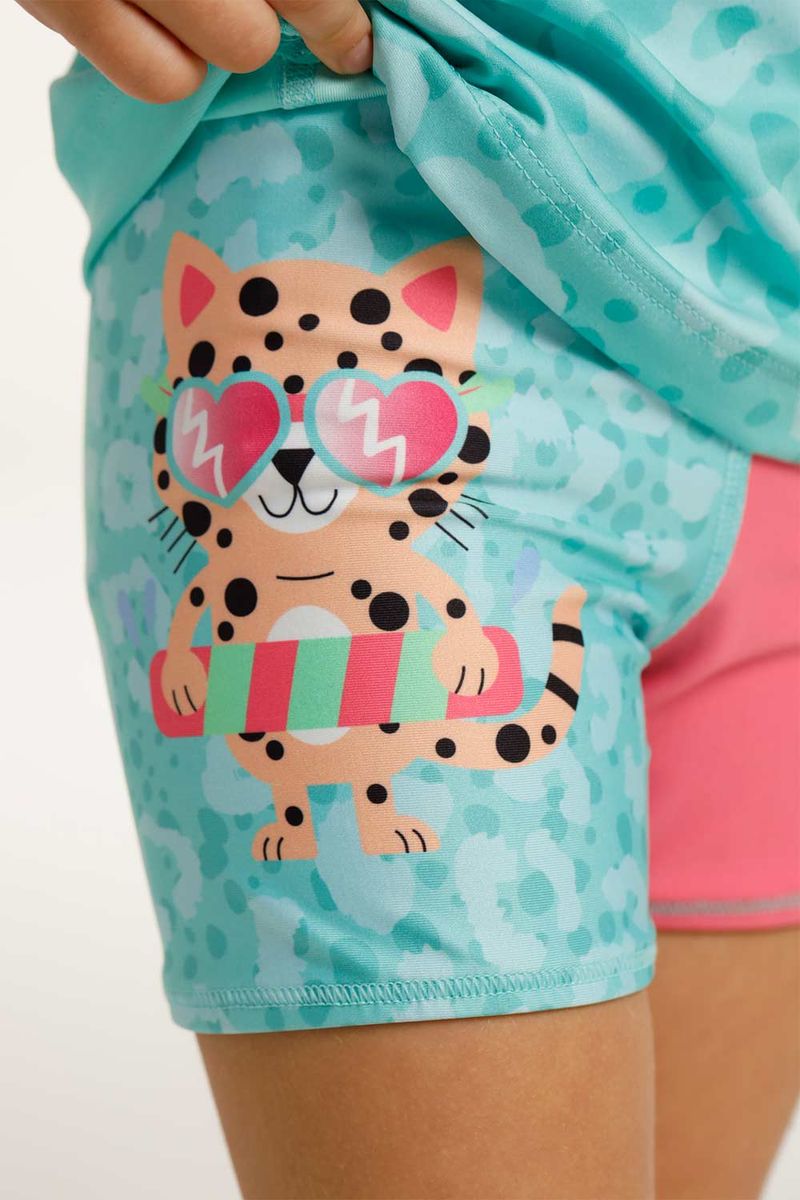 Set De Vestido de baño Cutie Roar Bebé Multicolor Femenino