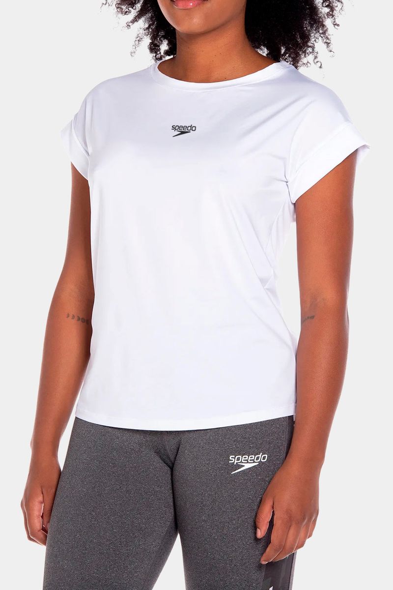 Camiseta Manga Corta Skyfall Blanco Mujer