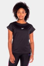 Camiseta Manga Corta Starligth Negro Mujer