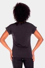 Camiseta Manga Corta Starligth Negro Mujer