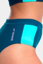 Panty Tiro Alto Huli Dark Teal Verde Mujer
